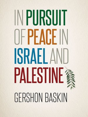 In Pursuit of Peace in Israel and Palestine - ebook
